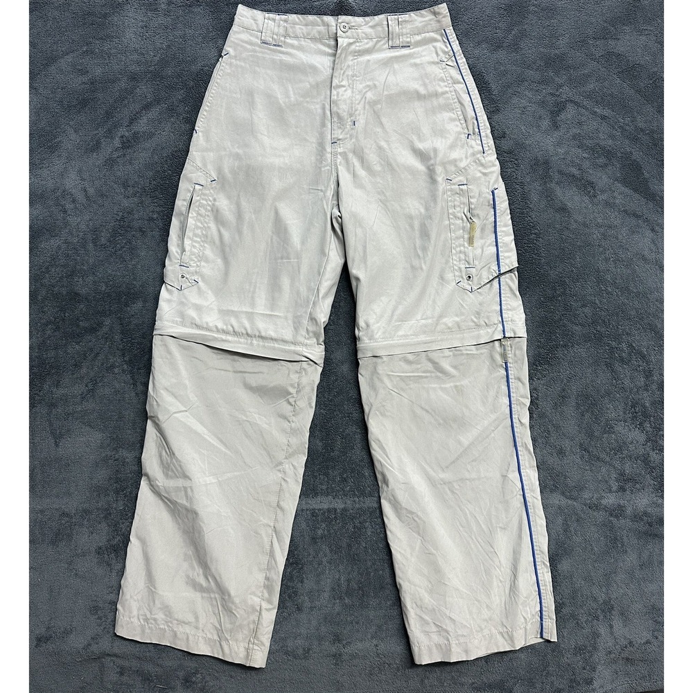 Vintage OTB Cargo Pants Size 18 Baggy Skateboard Y2K ZipOff Jnco One Tough Brand